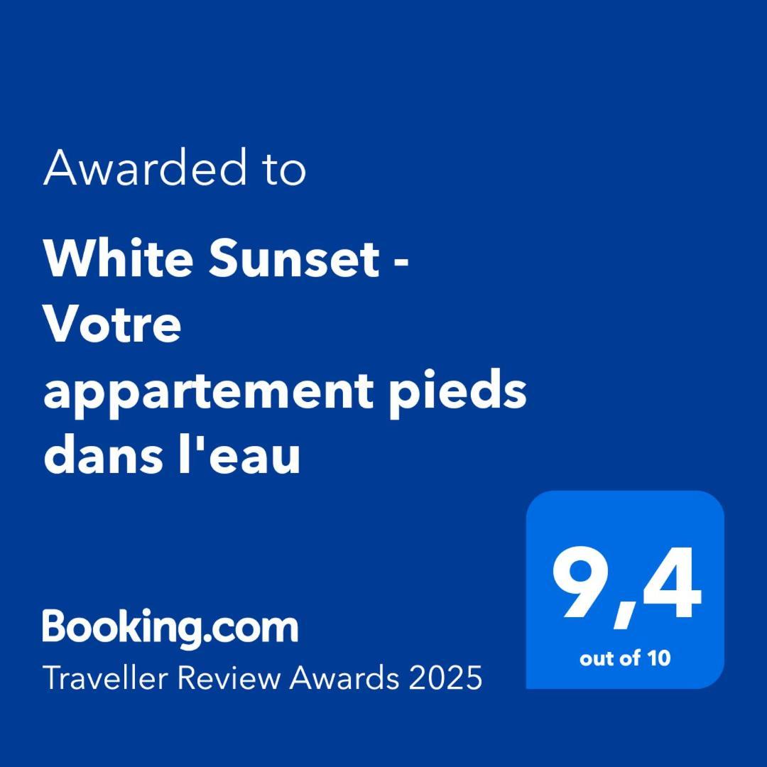 White Sunset - Votre Appartement Pieds Dans L'Eau Trois Bassins Zewnętrze zdjęcie